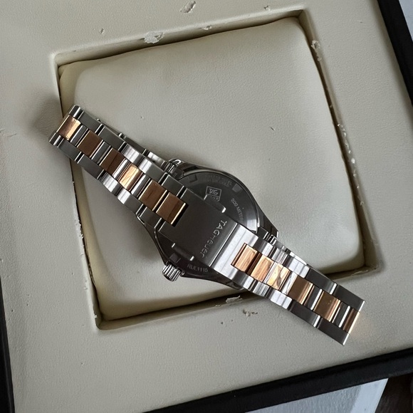 Tag Heuer Women’s Aquaracer Diamond Two Tone Watch - Picture 7 of 8